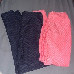 2 pair of the TikTok leggings size L